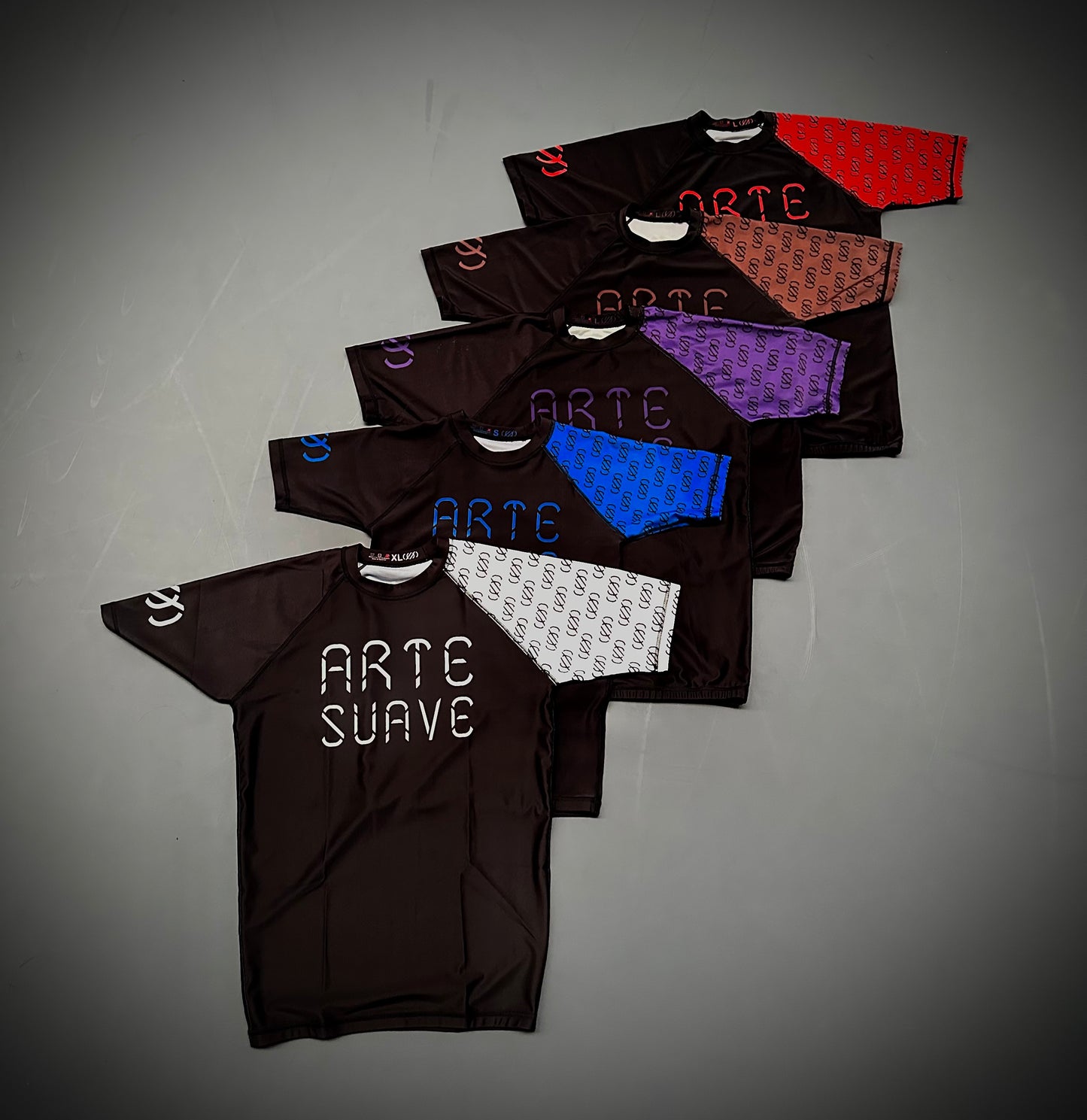 Rashguards Arte Suave – Serie Cinturones BJJ
