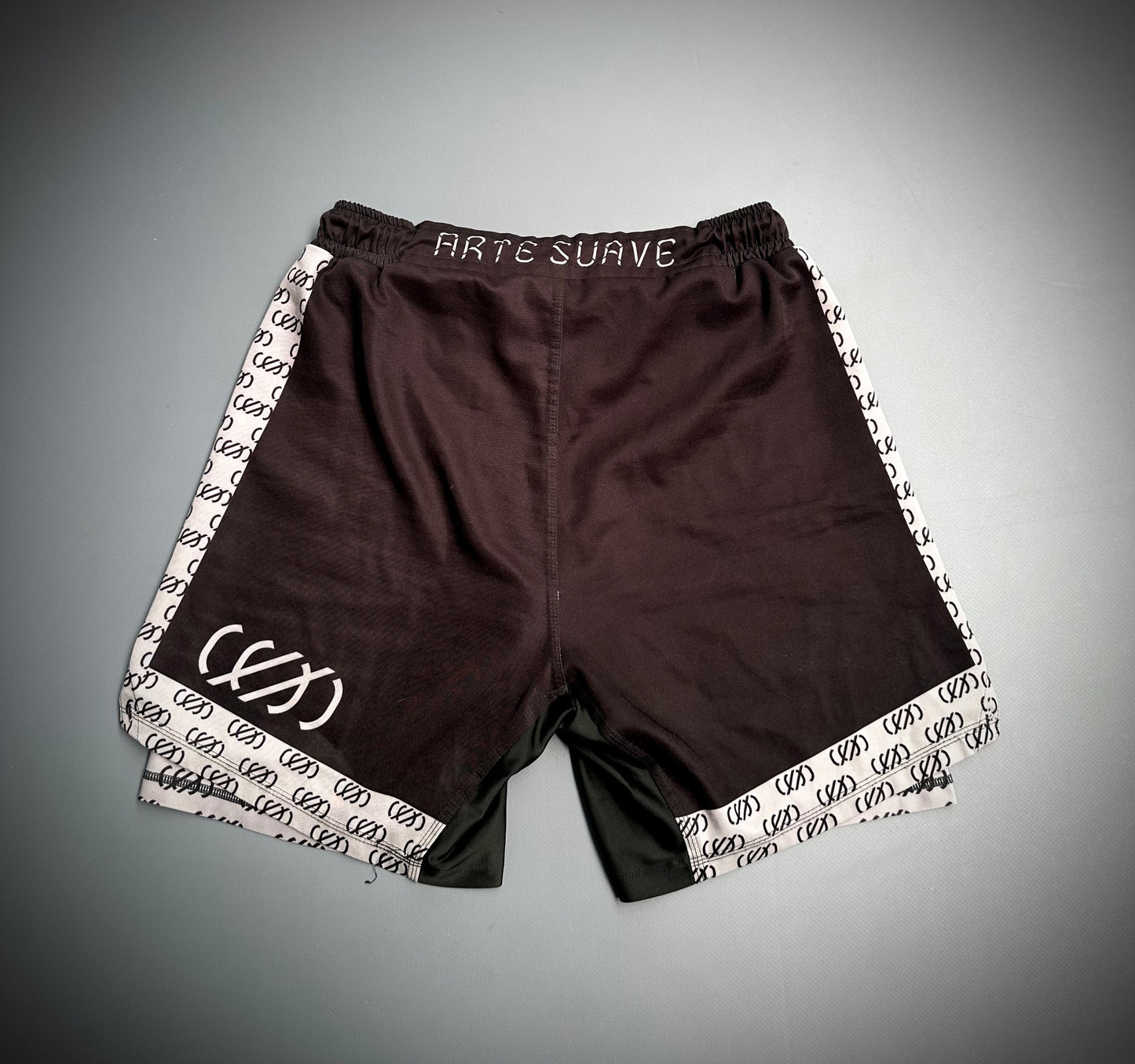 Fight Shorts Arte Suave – Black & Grey Edition