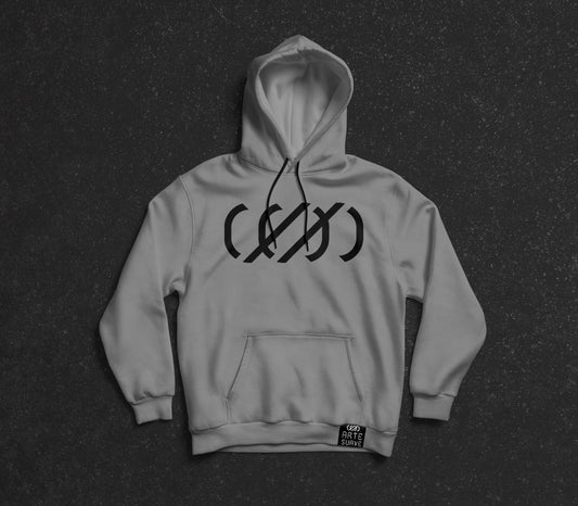 Sudadera Gris “Logotipo Arte Suave” – Hoodie